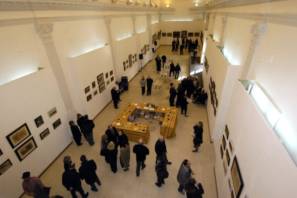 Vernissage expo Breuil pénitents noirs