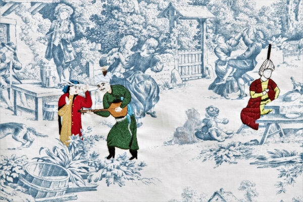 Détail "Rencontre n°1" de Niloufar Basiri