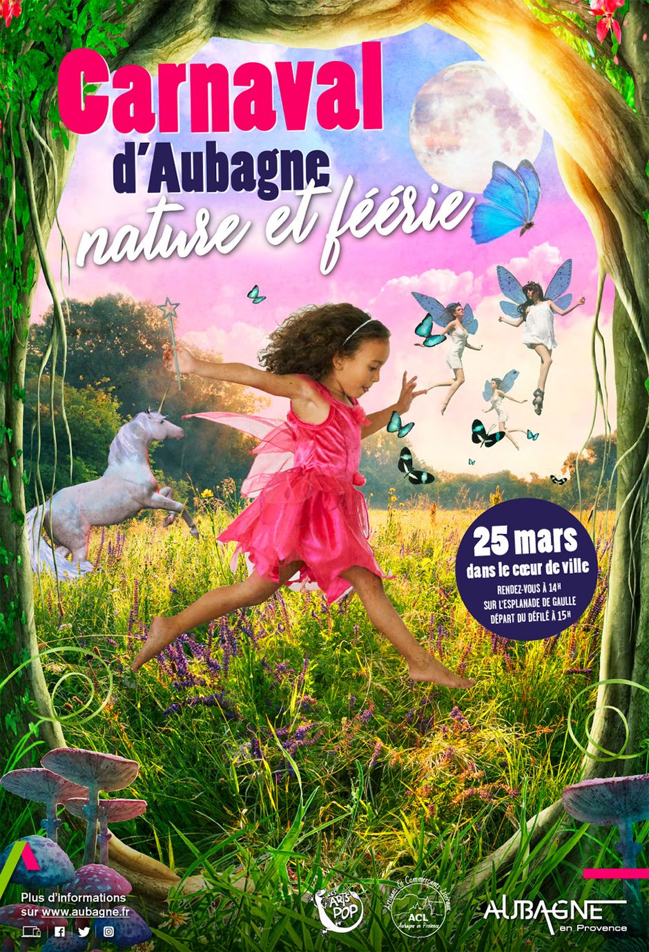 Carnaval d'Aubagne 2023 - Samedi 25 mars en centre-ville - Agrandir l'image, .JPG 977 Ko (fenêtre modale)